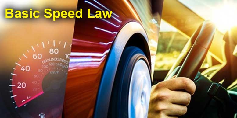 California Basic Speed Law - Copyright:  welcomia