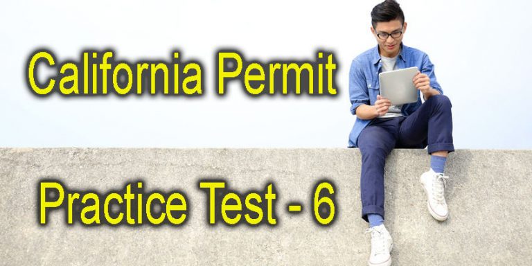 my california permit practice test