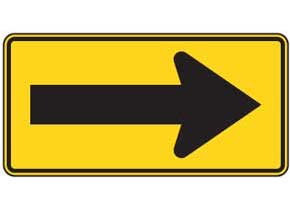 US Road sign